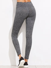 Women Pink/Black Sporting Leggings Print Geometry High Waist Quick Dry Elastic Pant Workout Leggings Fitness Trousers For Women